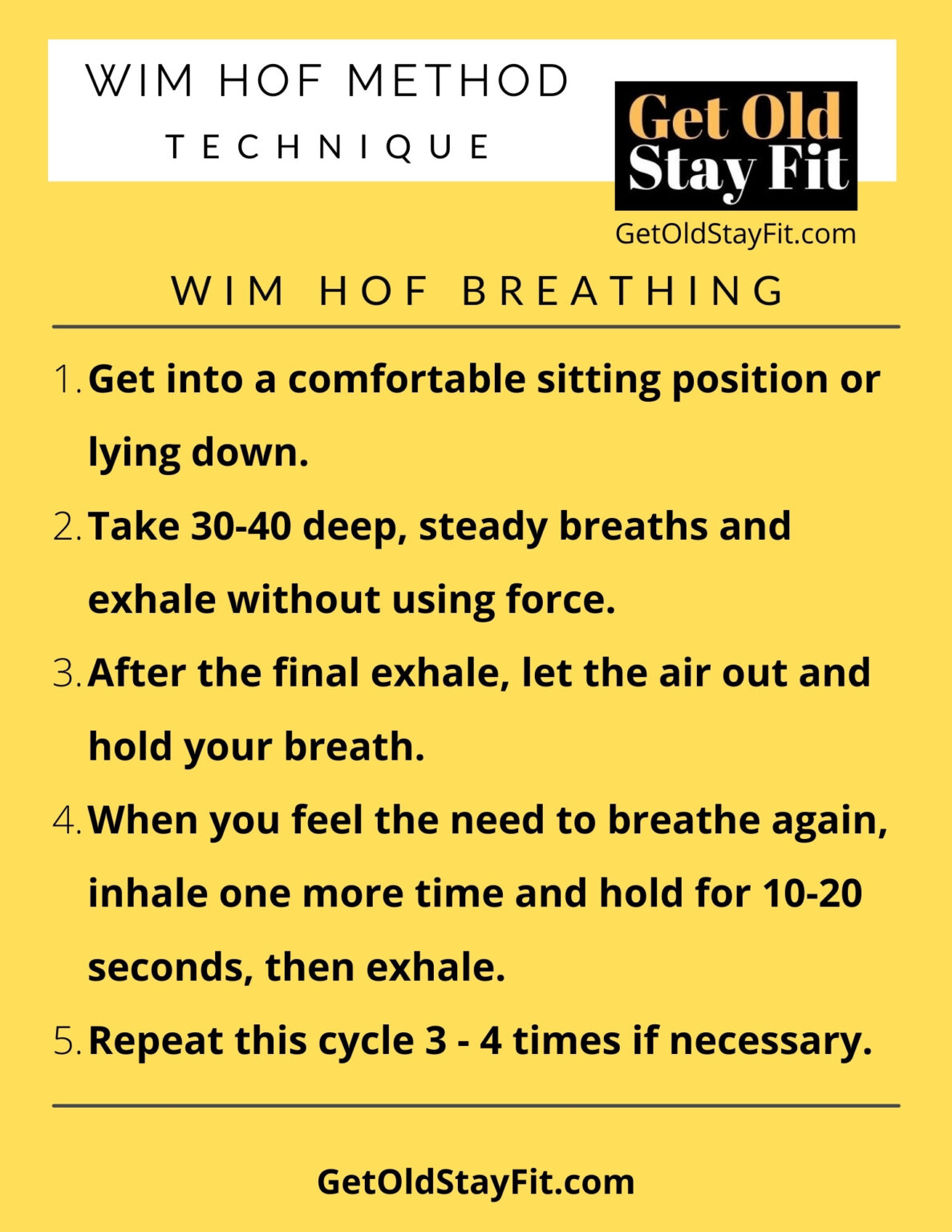 Wim Hof Breathing and Being an Ice Man